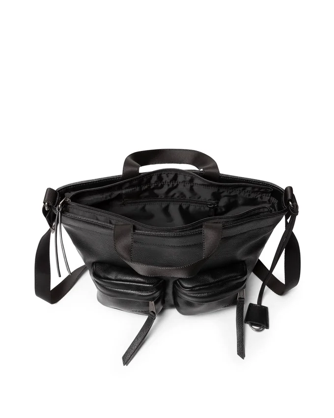 EGON TOTE SMALL FAUX LEATHER