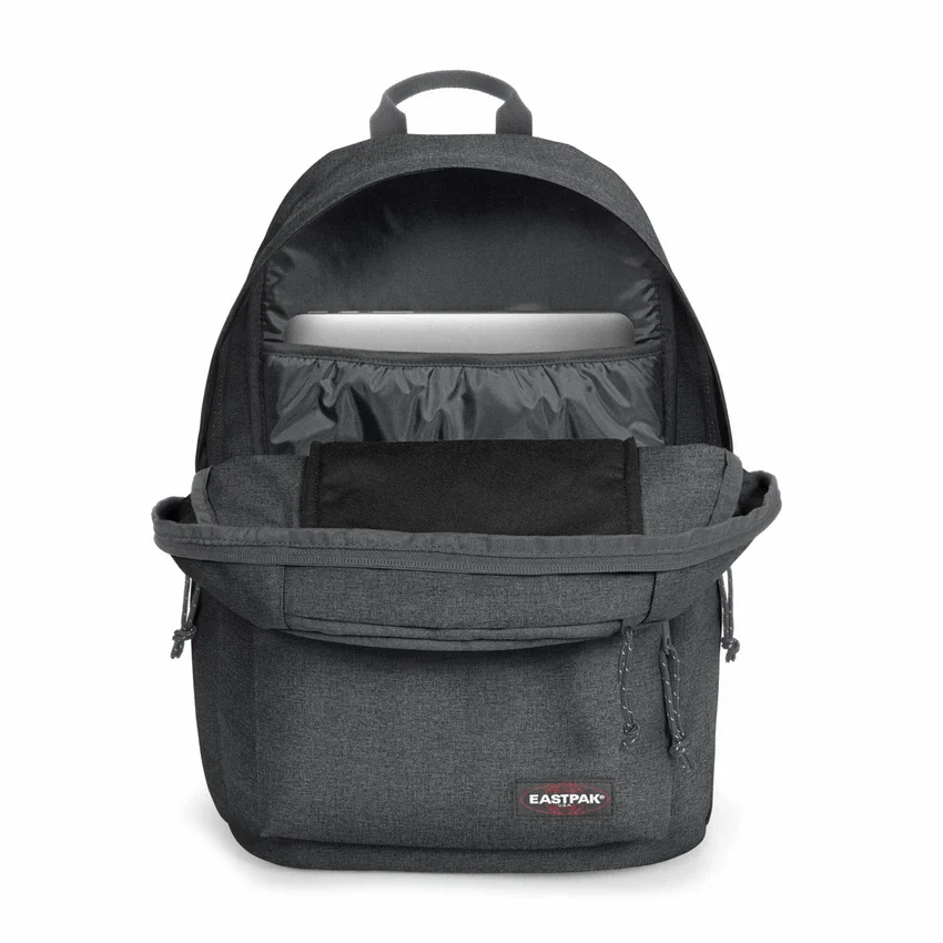 PADDED DOUBLE BLACK DENIM