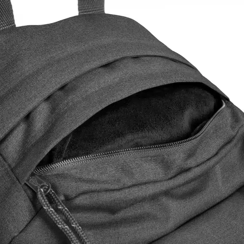 PADDED DOUBLE BLACK DENIM
